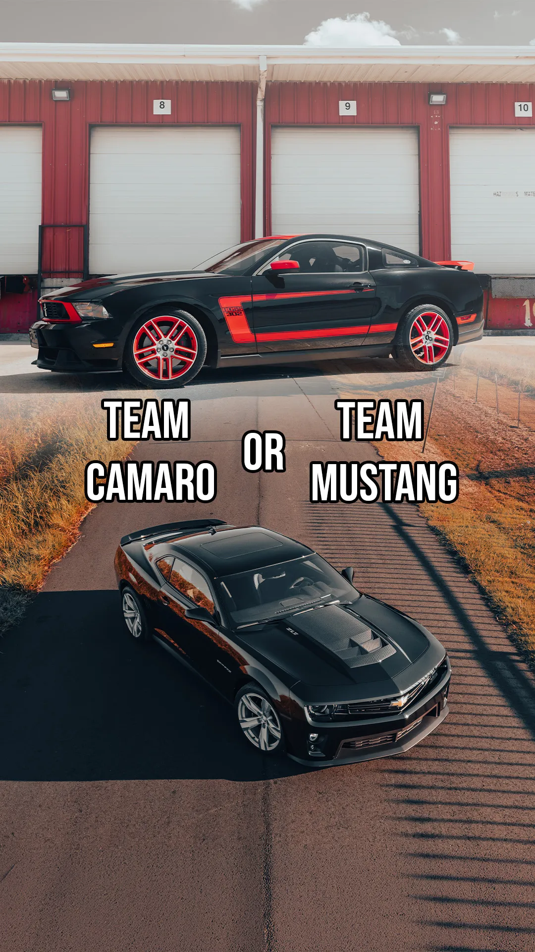 Team Camaro or Team Mustang